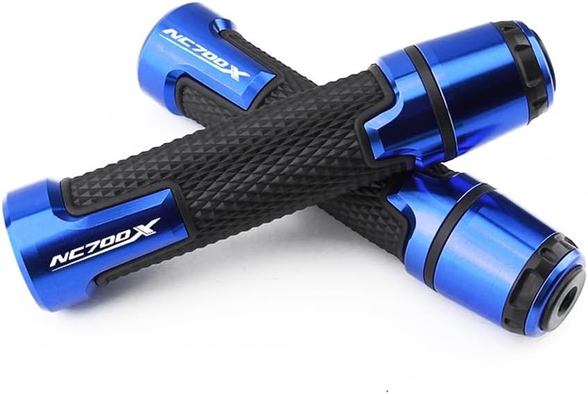 SCUUBE Handlebar Plug for Honda NC700X NC 700X Integra Motorcycle Handlebar Grips Anti Skid Rubber Grips Handle Bar Ends CNC Aluminum 7/8" 22mm (Color : G)