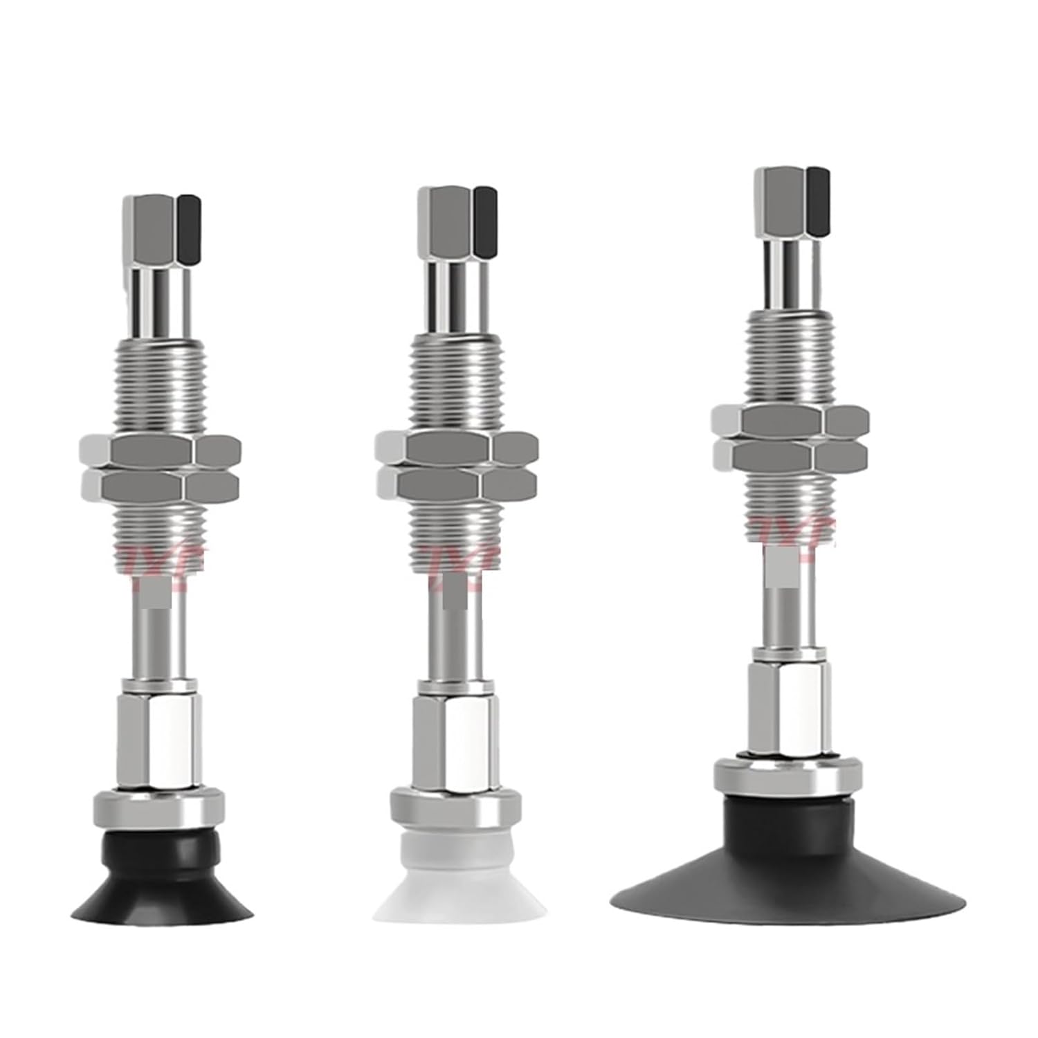 Vacuum Pad ZPT02/04/06/08UN-J/K6/10/15/25-B5-A8 Heavy Duty Industrial Pneumatic Suction Cup 1Pcs(ZPT02U-J25-B5-A8,White Rotating)