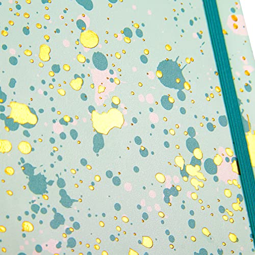 Idena Sparkle Mint 12251 Notebook, Squared, 14 x 20 cm, 192 Pages, 100 g/m², with Document Pocket - Image 3
