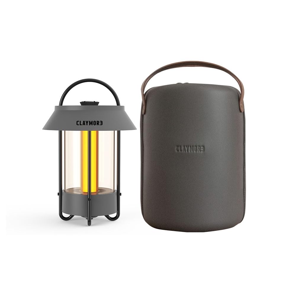 CLAYMORE Selene Lamp (Dark Gray) - Aesthetic Portable Outdoor Lamp