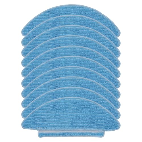 UTTASU Lot de 4 serpillères de rechange en microfibre pour aspirateur robot Airzeen Q6 SE (CRV0009) ¨C Bleu