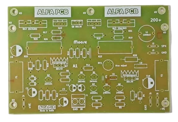 Home Audio 200w Hifi Amplifier using C5200 A1943 Power Transistors - PCB only-picture-24