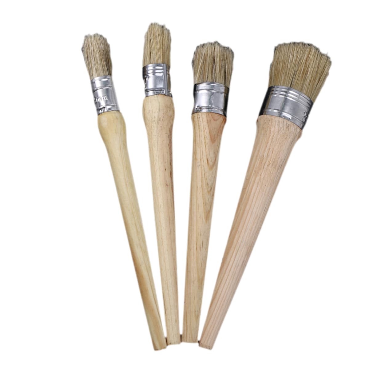 HOMSFOU 4stücke Malerpinsel Aus Robustem Material Inklusive Wachspinsel Und Holzpinsel Für Möbel Und Wanddekoration Für Klassische Restaurierungen Und Präzises Streichen An Schwer Zugängli