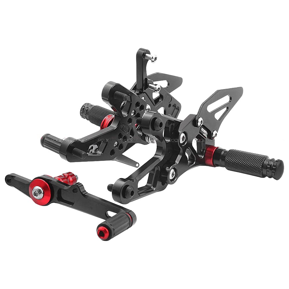 BMW Motorrad Fußstützen-Abdeckplatten Für S1000RR HP4 S1000R - CNC Aluminium Set