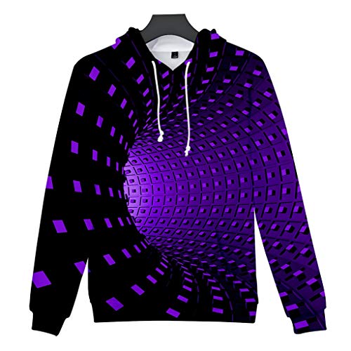 Sweatshirt en polyester léger pull homme col V ample et chaud couleur rouge - 3
