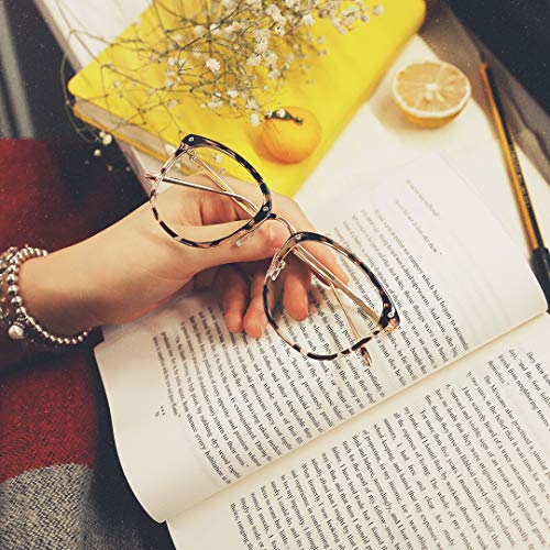 Image of Cyxus Blue Light Glasses for Women Men Stylish Computer Glasses Reduce Eye Strain UV Protection for Screen