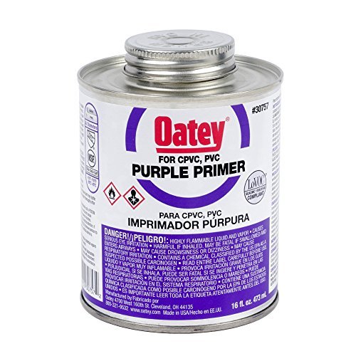 Oatey Purple Primer and Cement For CPVC/PVC 16 oz.