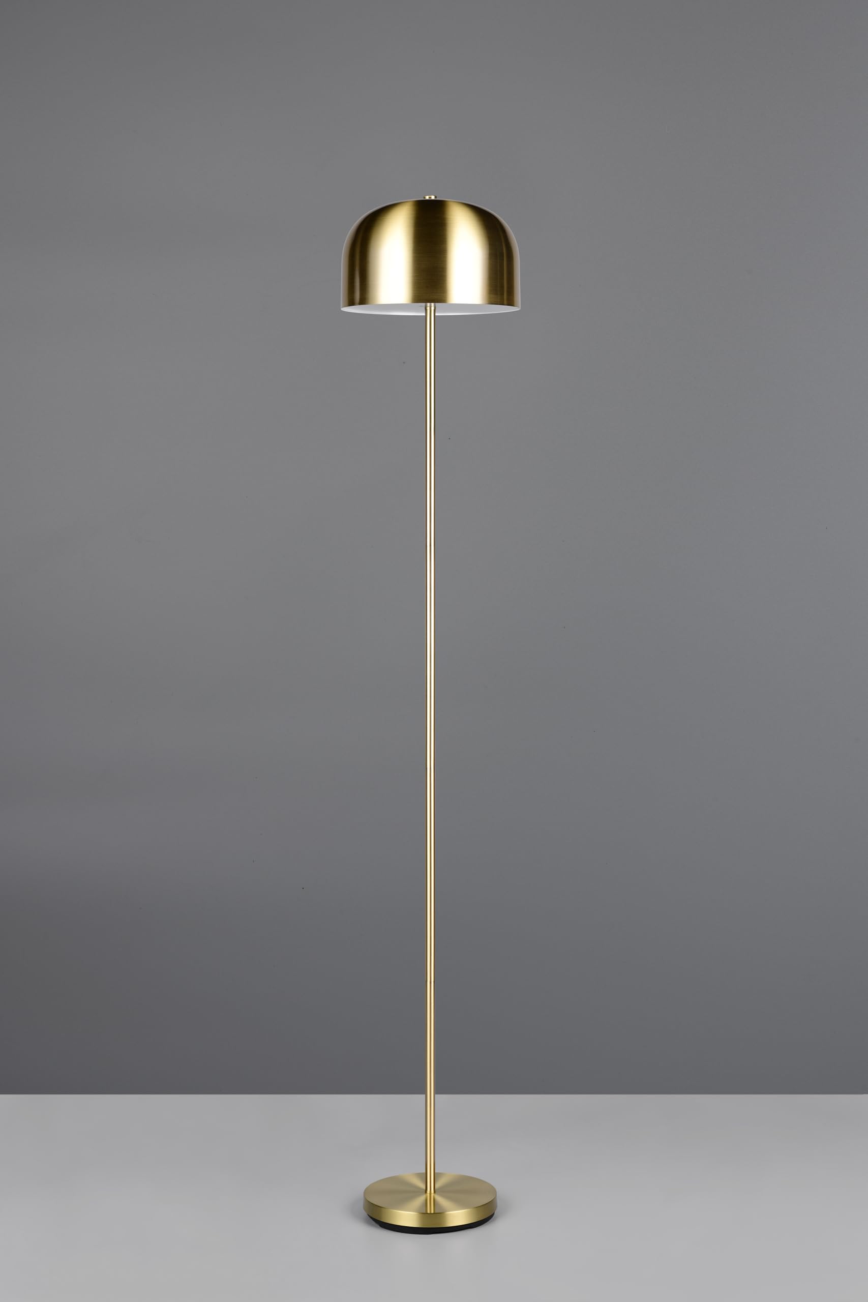 Reality Leuchten Jeff R49151108 - Lampada a stelo a LED, in ottone opaco, con LED da 2,5 Watt
