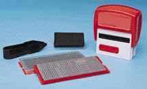 cos061899  negro almohadilla de tinta de repuesto para impresora P30 y doble Pad impresora P30