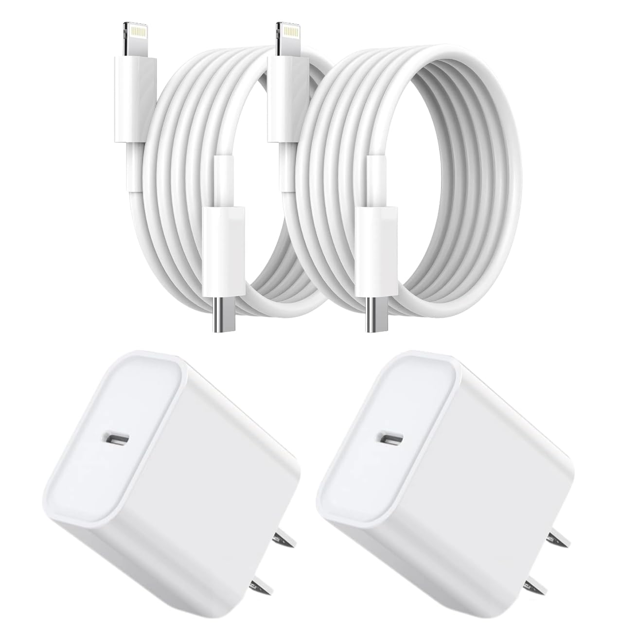 iPhone Charger Fast Charging,2Pack Apple USB C Wall Charge Block PD Charger Block with 3Foot USB-C to Lightning Cable Cord Fast Charging Type C Adapter for iPhone14 Pro Max/14/13/12/11/10/8/7/XR/XS/X