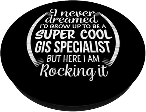 Miniatura 2 de GIS Specialist Gifts - PopSockets de agradecimiento divertidos PopGrip intercambiables