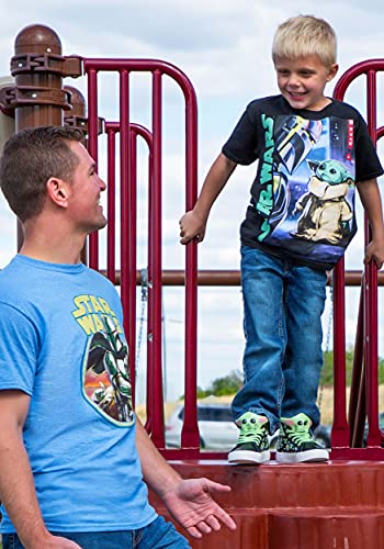 Kid's The Mandalorian The Child Sneakers Grogu High-Top Shoe4