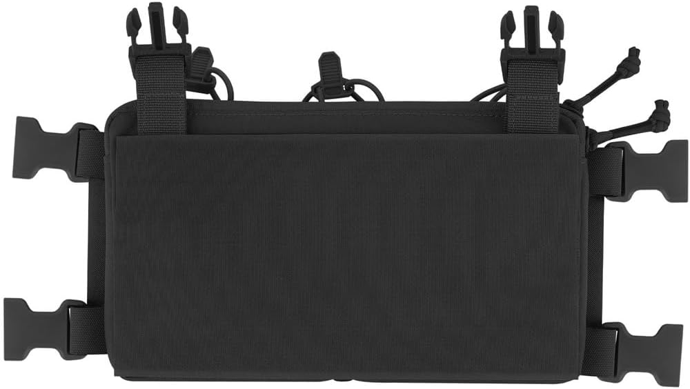 KRYDEX Triple 5.56 Mag Pouch Placard with Utility Pouch with Hook and Loop