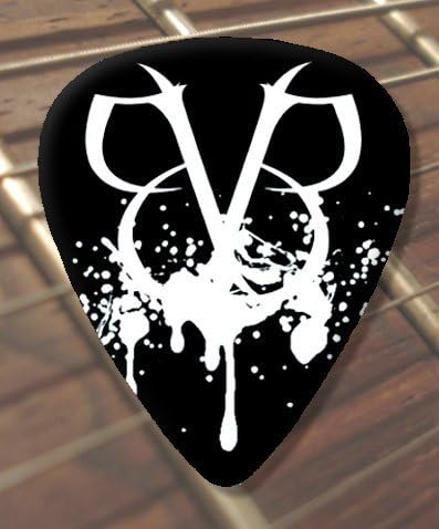 Printed Picks Company Black Veil Brides Logo Guitar Picks x 5 Medium