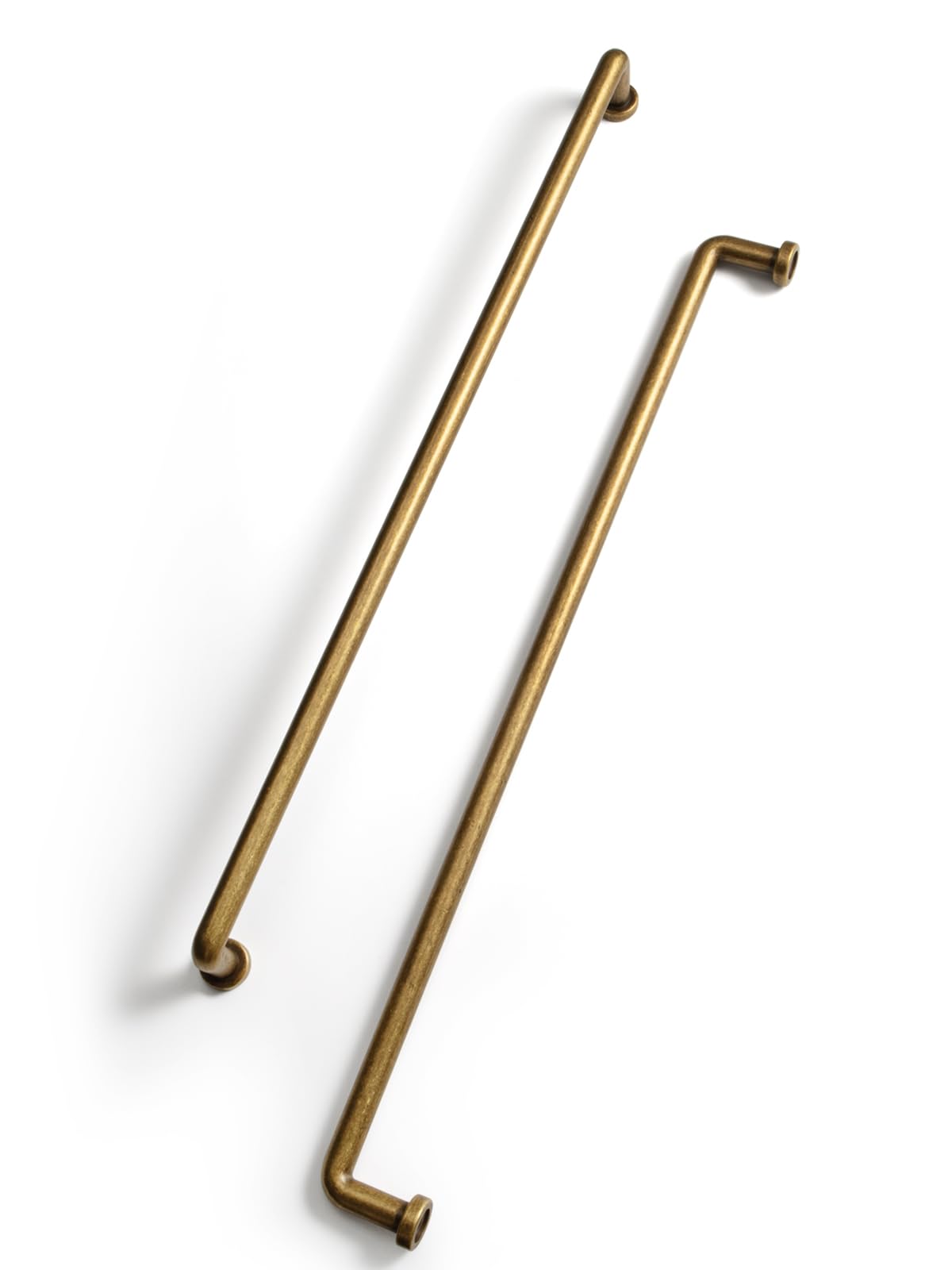 Antique Brass Cabinet Bar Pulls - 12.6"(320mm) Hole Center Classic Vintage Drawer Handles ,Kitchen Cupboard Bathroom Dresser Cabinet Hardware Handles (5, Antique Brass, 12.6"(320mm) Hole Centers)
