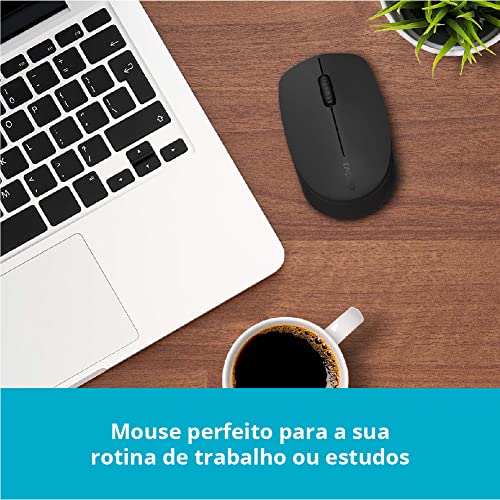 Mouse Rapoo Bluetooth 2.4Ghz M100 RA009 Preto