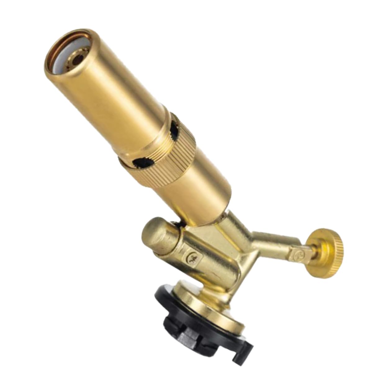 PRETYZOOM Portable Adjustable Gas Canister Torch for Bbq Camping and Kitchen Use Versatile Flame Torch for Soldering Plumbing and Outdoor Lighting