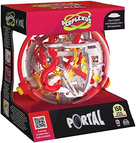 Perplexus Portal, 3D Puzzle Ball Maze Fidget Toys Kids Games Travel Games Puzzle Games Fidget Ball with 150 Obstacles, for Adults and Kids Ages 8 and up 7 51R4DFFvdjL. AC