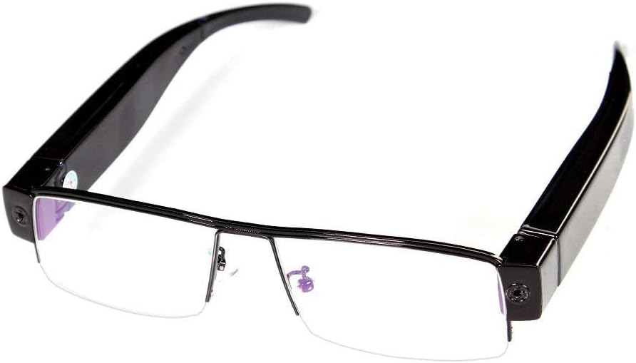 Full HD 1080P Spy Glasses Hidden Camera Security DVR Video Recorder Eyewear Cam with Free Car Non Slip Anti Skid mat