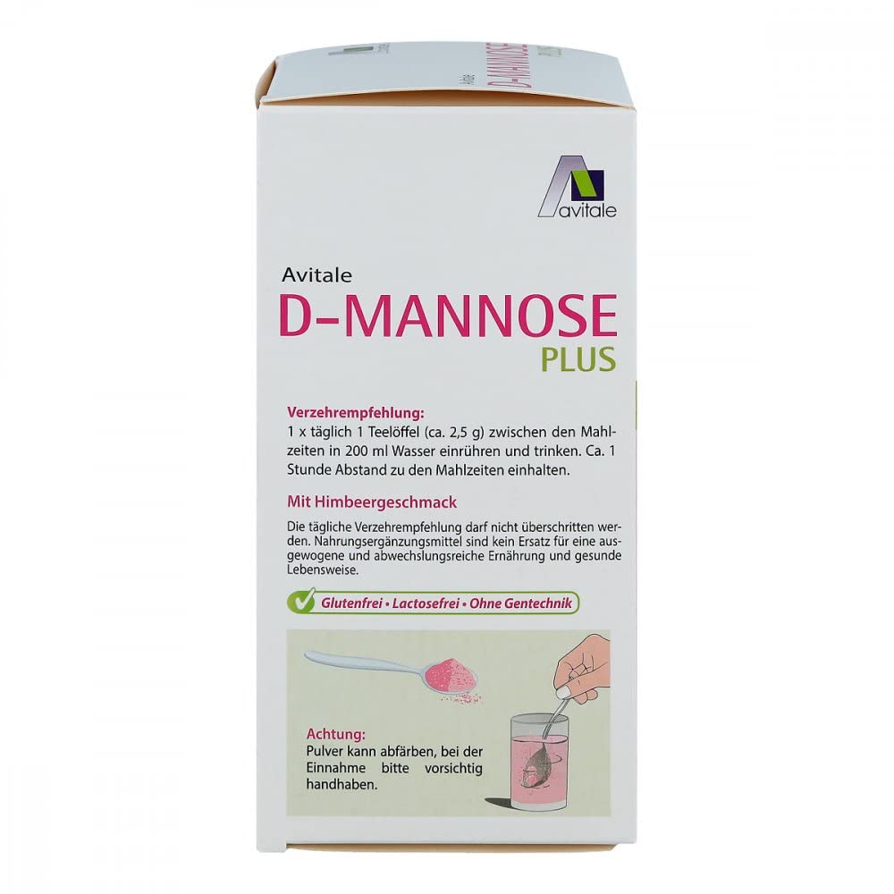 D-Mannose Plus 2000 mg mit Vitamine und Mineralstoffe Pulver 250 g
