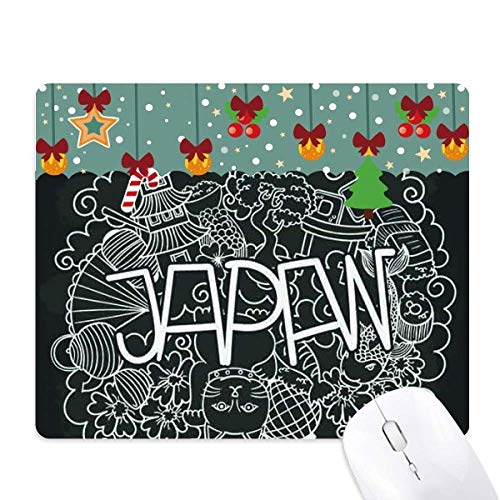 Tapis de souris chat japonais noir et blanc, l'idée cadeau idéale pour passionnés du Japon