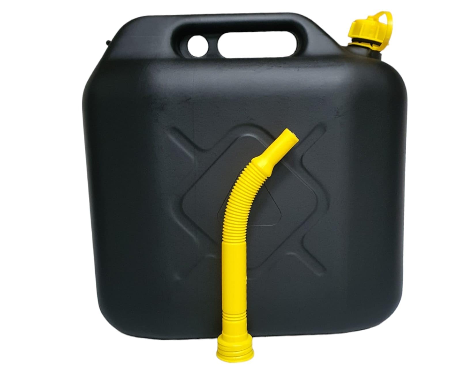 10L Jerry Can for Petrol Diesel Fuel with Spout, Emergency Backup Fuel Storage for Cars, Motorcycles,Vans Compact 10L Fuel Can, Petrol Can Spout for Easy Refueling BLACK 10 L — view 8