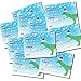 Christmas Kids Fill in The Blank Thank You Cards Pack from Boy or Girl - Dinosaur - T-Rex