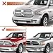 For 09-18 Dodge Ram 1500 2500 3500 Upgrade Projector & Bar LED Black Housing Headlights With Light Bulbs Set