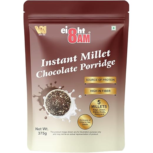 8AM Instant Millet Chocolate Porridge 375g