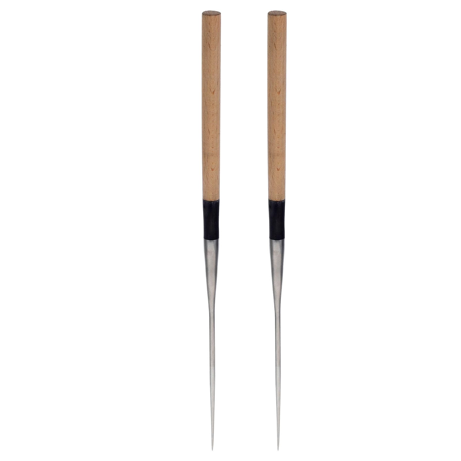 Palillos japoneses BUTIFULSIC de acero liso para noches de sushi y sashimi en casa