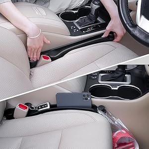 Car Seat Gap Filler Set of 2, Soft ...