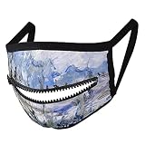 【Descripción del material】 100% poliéster, tiene una excelente transpirabilidad y comodidad, lo que lo hace suave y cómodo para su cara, transpirable sin esfuerzo y no inducirá molestias.