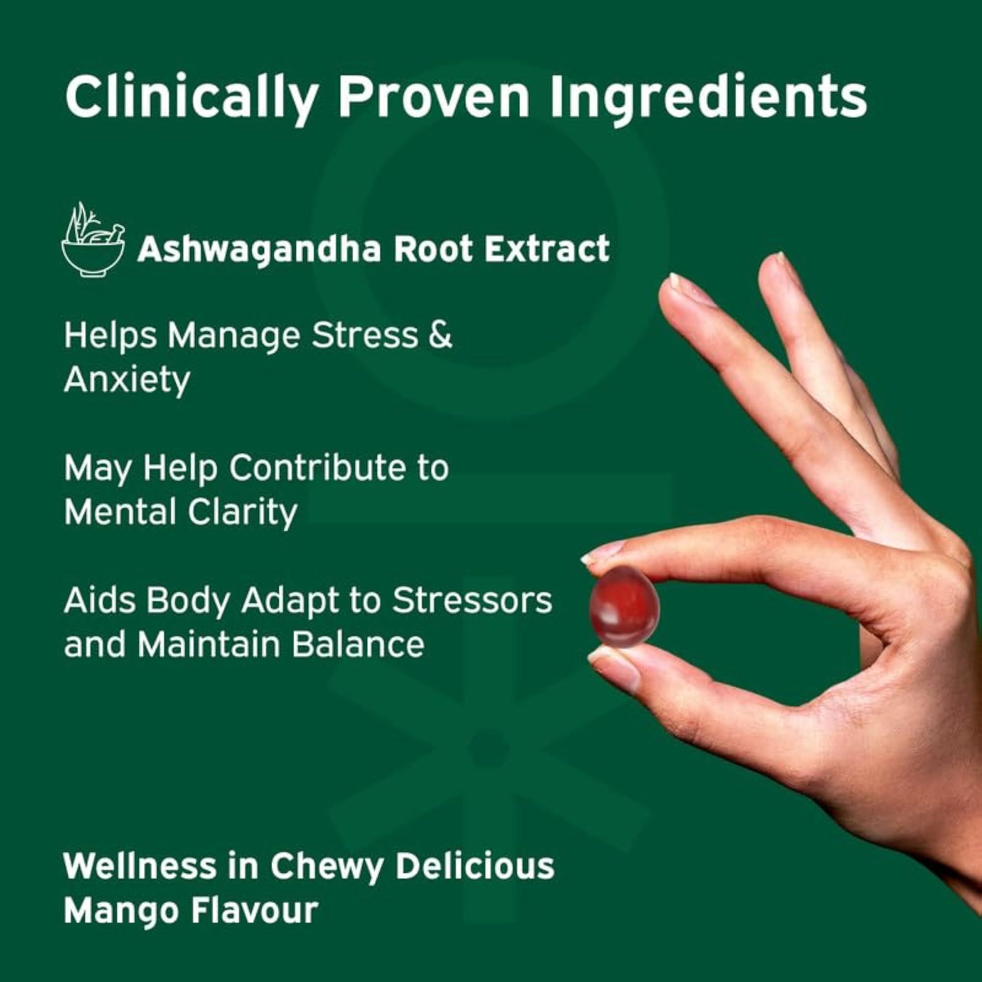Nutriburst Ashwagandha Max Gummies, 500mg