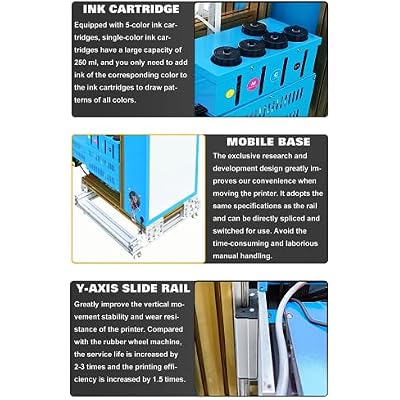 Vertical Remote Control Wall Painting Machine Outdoor Indoor 3D Background Wall Printer