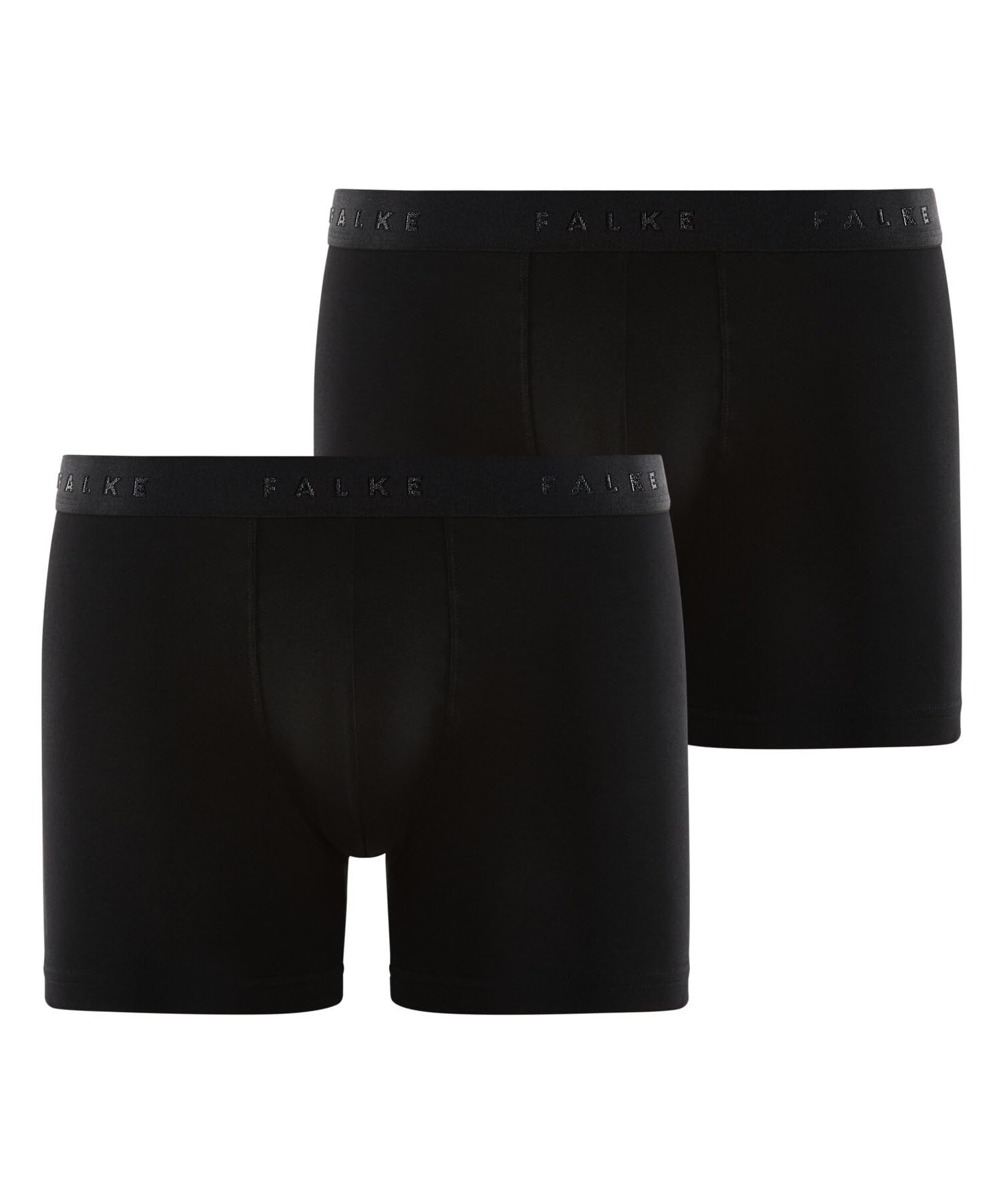 Falke Men's Schwarz (Black 3000) Daily Comfort 2-Pack M Bx Baumwolle Atmungsaktiv 2 Stück Boxer Shorts, M (Pack Of 2)