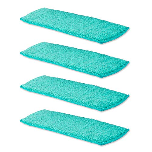 Genius Fensterwischer Mikrofasertuch-Set 4-TLG. - weiches Mikrofaser Handtuch für die Reinigung von Fenster Spiegel Fliesen und Autoscheiben | kompatibel mit Fensterwischer-Set A15013 Grün