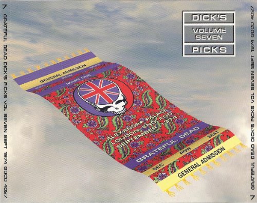 Dick's Picks Volume Seven Alexandra Palace, London, England September 1974