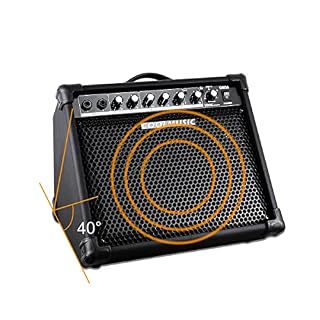Coolmusic DM30 Amp Amplificateur de clavier électronique 30 W avec entrée auxiliaire et Bluetooth, 2 entrées, EQ 3… - Les Beatles, Paul McCartney, John Lennon, RIngo Starr, George Harrison Coolmusic DM30 Amp Amplificateur de clavier électronique 30 W avec entrée auxiliaire et Bluetooth, 2 entrées, EQ 3… – Image 6