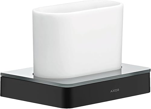 Miniatura 5 de AXOR Tumbler Easy Install 42834000 - Accesorios modernos de 4 pulgadas en cromo, 42834000