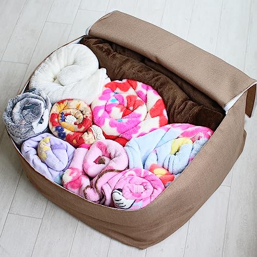 Hokushin(�z�N�V��) �r�[�Y�N�b�V�����J�o�[ ���E���h �W������ ���n �N�b�V�����J�o�[ �z�c���[ ���{�� �r�[�Y�N�b�V���� �z�c���[�� ������� ���\�J�o�[ ���[���� �J�o�[�̂� (�X�N�G�A�^ 55×55×30cm, �R���N)