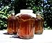 Cornucopia Brands 1 Gallon Glass Kombucha Jar w/Cotton Cloth Cover & Plastic Lid for Storage after Brewing