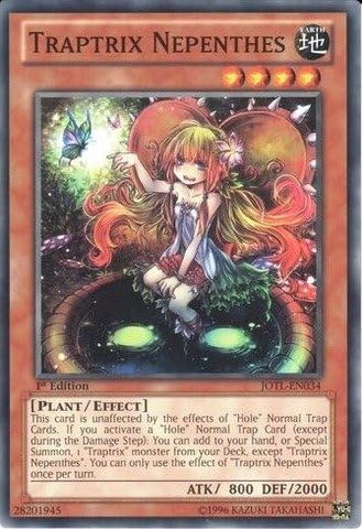 YU-GI-OH! - Traptrix Nepenthes (JOTL-EN034) - Juicio de la Luz - 1 Edición - Común