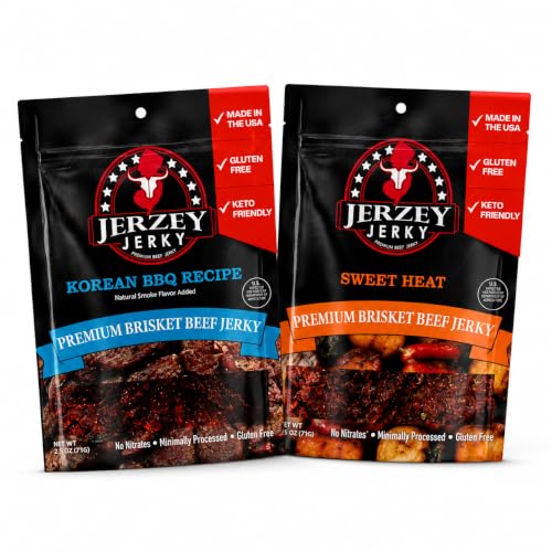 Jerzey Jerky Brisket Beef Jerky Bundle – Korean BBQ & Sweet Heat Flavor image 2