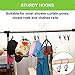 Boot Hangers Clips, 16 Pack Laundry Hooks Hanging Clips Clothes Pins Closet Hanger Organizer Clamps Socks Towel Clips Heavy Duty Clothespins Bulk Hanger Clips for Closet Travel Pants Socks Handbags