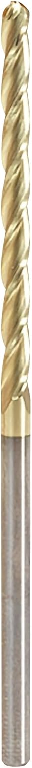 Amana Tool Up Cut Spiral CNC Router Bits for 2D/3D Carving, ZrN Coated, 46295, 1 Deg Straight Angle Ball Tip 1/8 D x 1/16 R x 1-1/2 x 1/8 Shk x 3 Fl