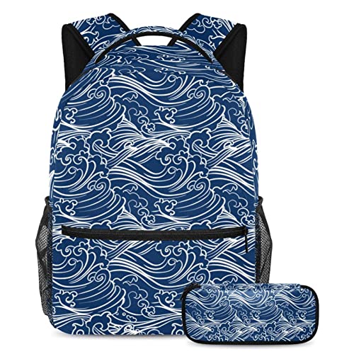 Sac à dos aquarelle ergonomique pour soulager le dos des collégiens et lycéens