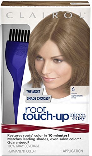 Nice 'n Easy Root Touch-Up, Light Brown 1 ea (Pack of 4)
