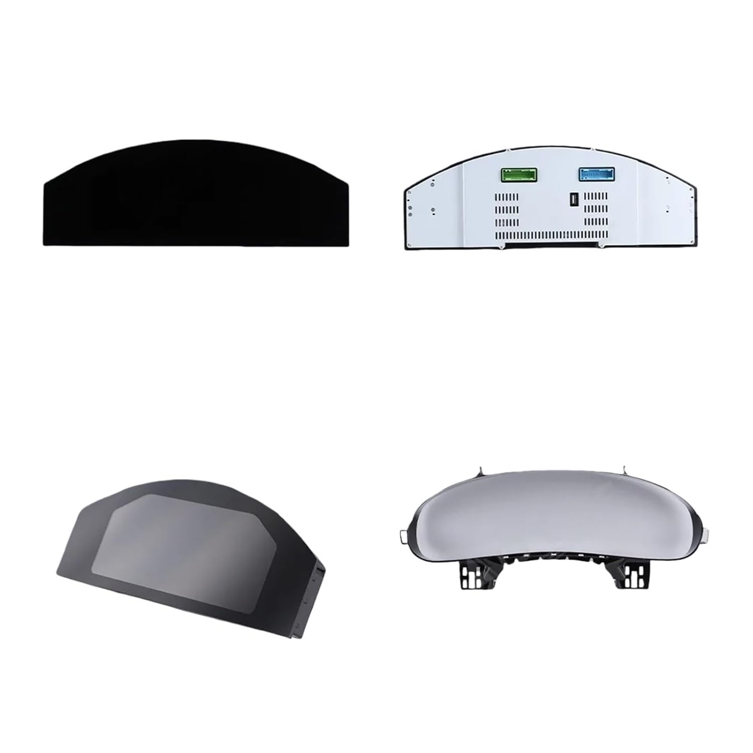 Full LCD Digital Dashboard Cockpit Virtual Instrument Cluster Compatible for Porsche Cayenne 2002-2009 Instrument Panel Upgrade Replacement