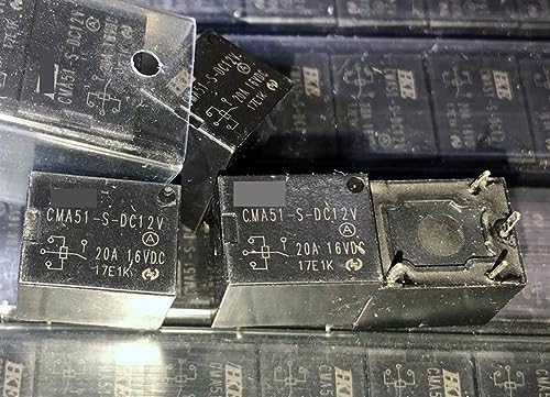 Relais CMA51-S-DC12V A 4 broches pour réparer circuit imprimé auto 20A