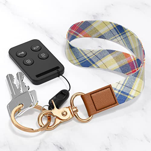 Image of Wrist Lanyard Key Chain, Wristlet Strap Keychain Holder for Women Men Car Keys Wallet Card Phone